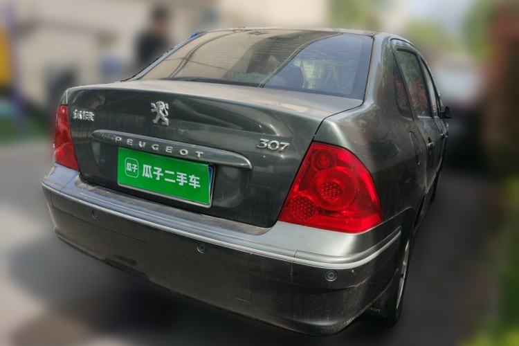 Used Peugeot 307 2010 Sedan 1.6L Manual Comfort Edition Rear Right 45 Deg
