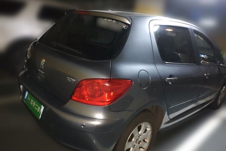 Used Peugeot 307 2010 Hatchback 1.6L Manual Comfort Edition Rear Right 45 Deg