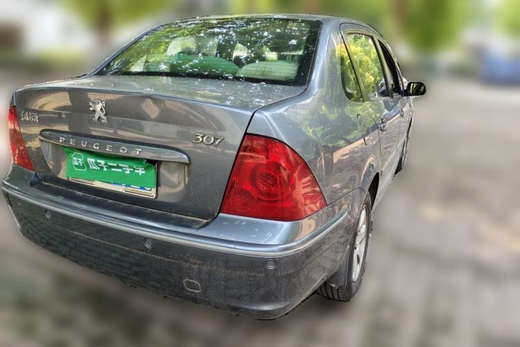 Used Peugeot 307 2010 Sedan 1.6L Manual Comfort Edition Rear Right 45 Deg