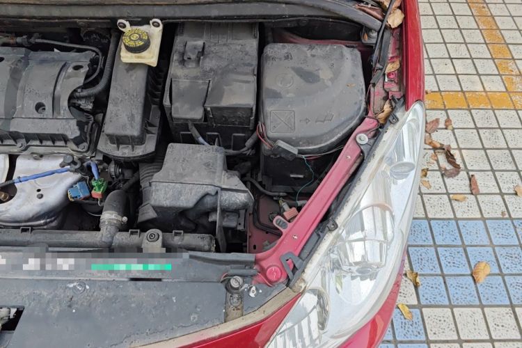 Used Peugeot 307 2010 Sedan 1.6L Manual Comfort Edition Engine Bay Left