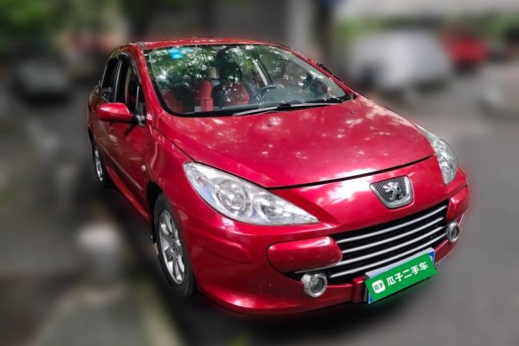 Used Peugeot 307 2010 Sedan 1.6L Automatic Comfort Edition Front Right 45 Deg