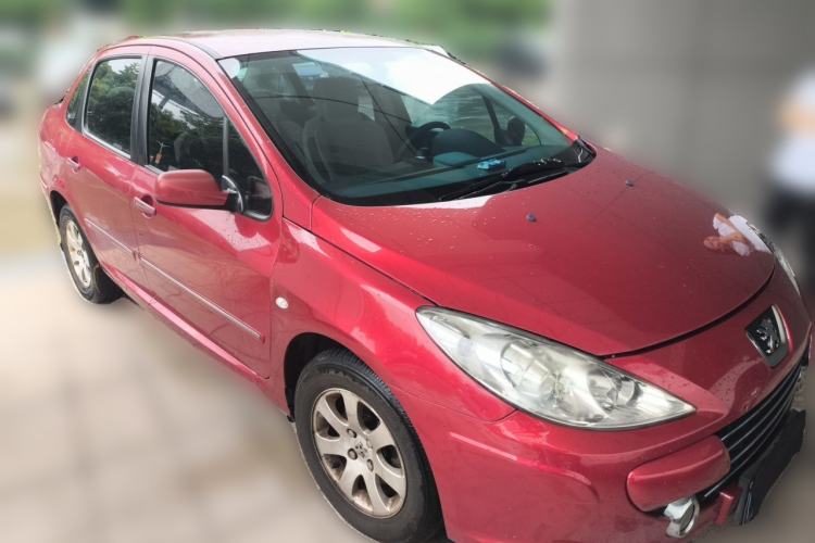 Used Peugeot 307 2010 Sedan 1.6L Automatic Luxury Edition Front Right 45 Deg
