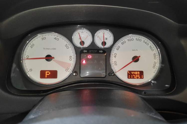Used Peugeot 307 2010 Sedan 1.6L Automatic Comfort Edition Instrument Cluster