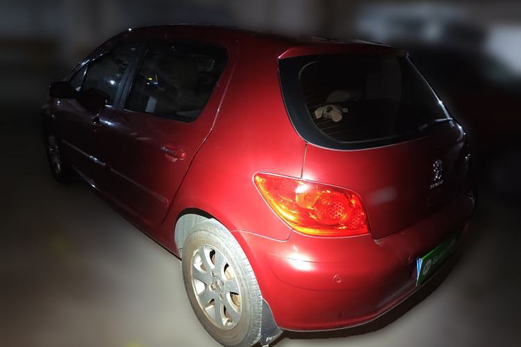 Used Peugeot 307 2010 Hatchback 1.6L Manual Comfort Edition Rear Left 45 Deg