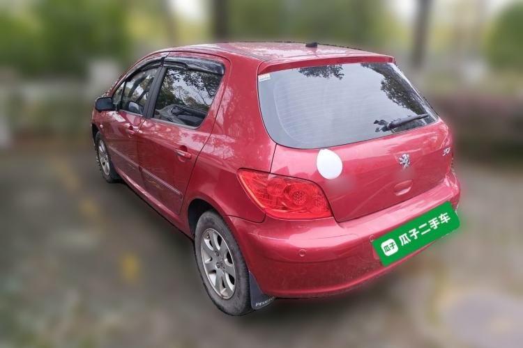 Used Peugeot 307 2010 Hatchback 1.6L Automatic Comfort Edition Rear Left 45 Deg