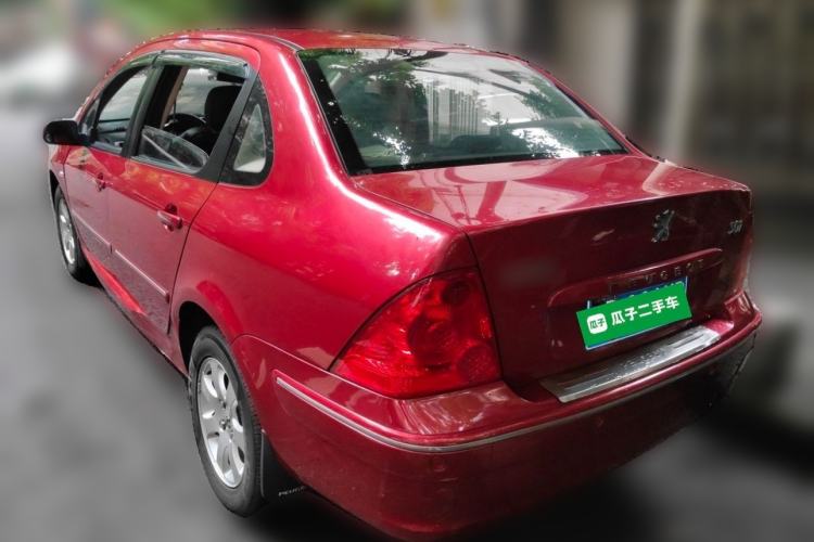 Used Peugeot 307 2010 Sedan 1.6L Automatic Comfort Edition Rear Left 45 Deg