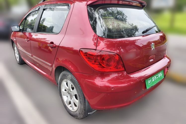 Used Peugeot 307 2010 Hatchback 1.6L Manual Comfort Edition Rear Left 45 Deg