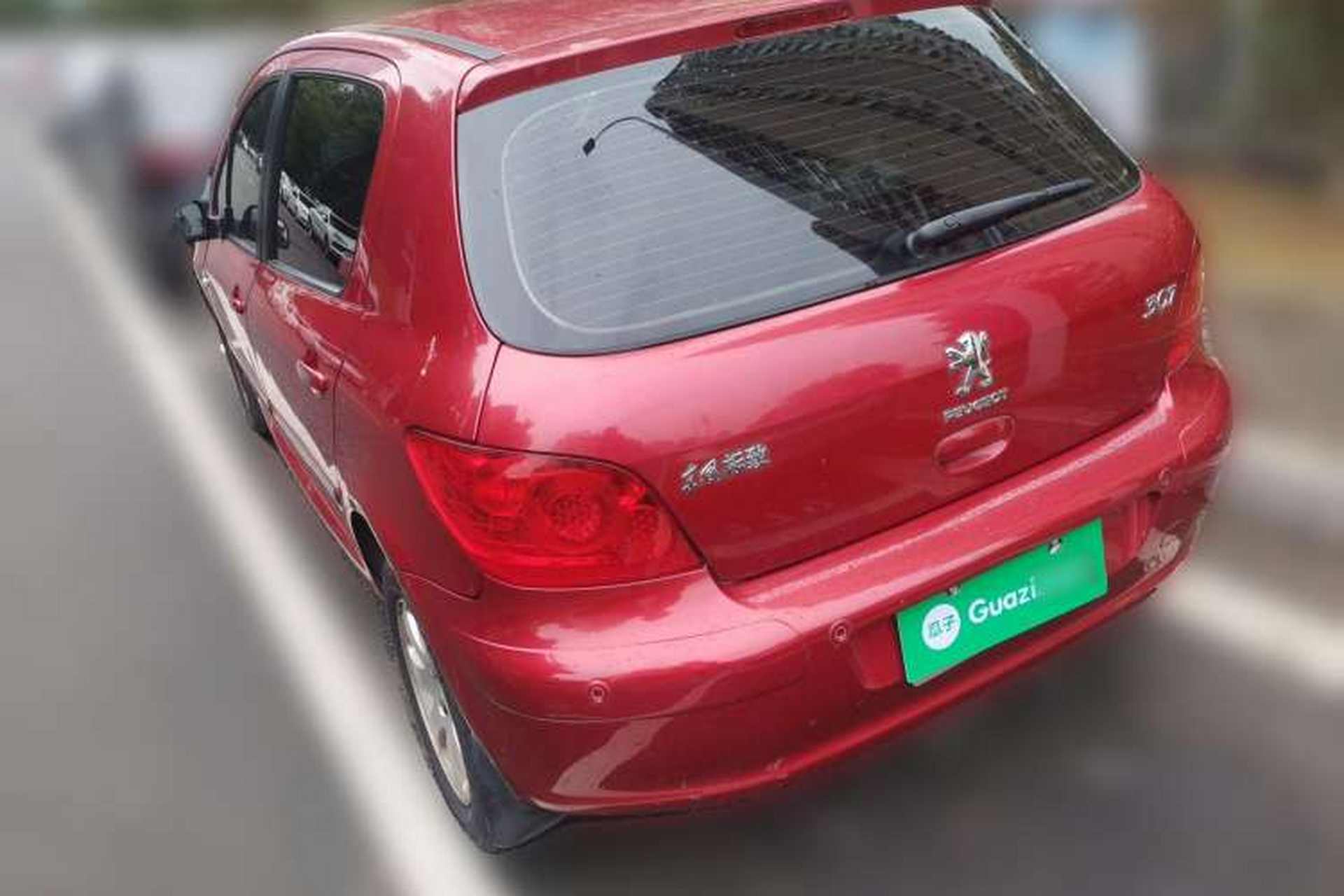 Used Peugeot 307 2010 Hatchback 1.6L Automatic Comfort Edition Rear Left 45 Deg