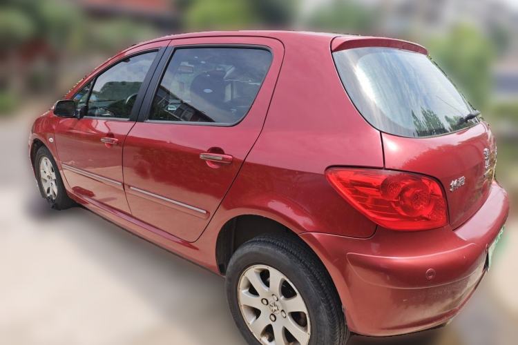 Used Peugeot 307 2010 Hatchback 1.6L Automatic Comfort Edition Rear Left 45 Deg