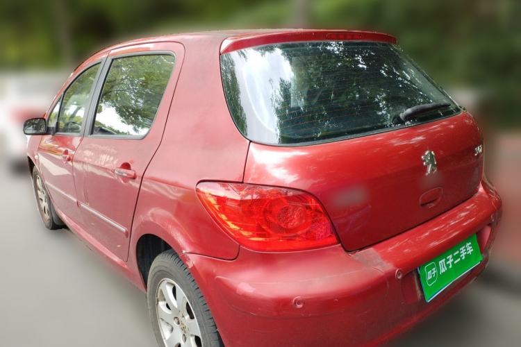 Used Peugeot 307 2010 Hatchback 1.6L Manual Comfort Edition Rear Left 45 Deg