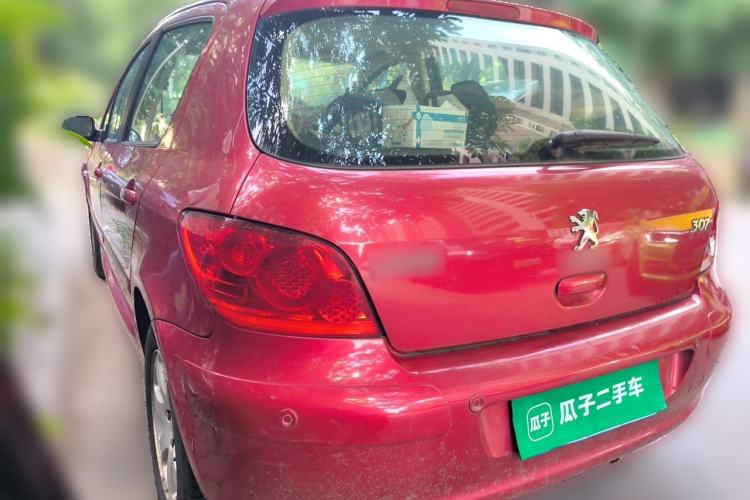 Used Peugeot 307 2010 Hatchback 1.6L Automatic Comfort Edition Rear Left 45 Deg