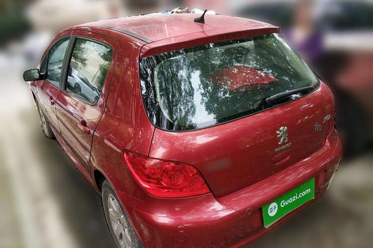 Used Peugeot 307 2010 Hatchback 1.6L Manual Comfort Edition Rear Left 45 Deg