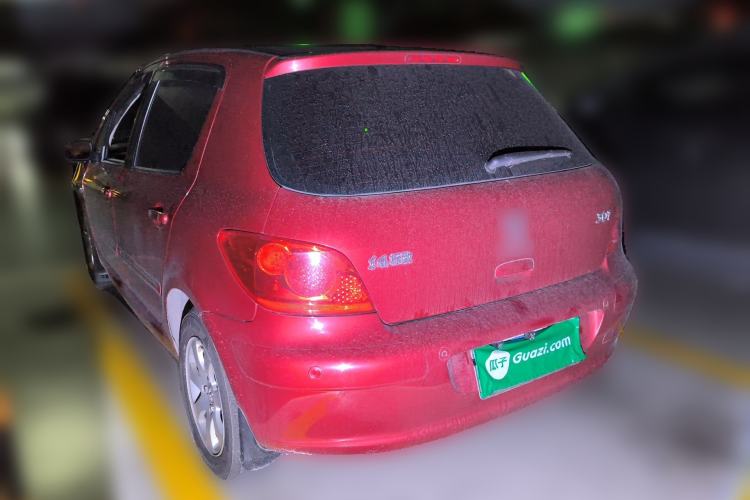 Used Peugeot 307 2010 Hatchback 1.6L Automatic Comfort Edition Rear Left 45 Deg