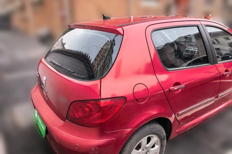 Used Peugeot 307 2010 Hatchback 1.6L Automatic Comfort Edition Rear Right 45 Deg