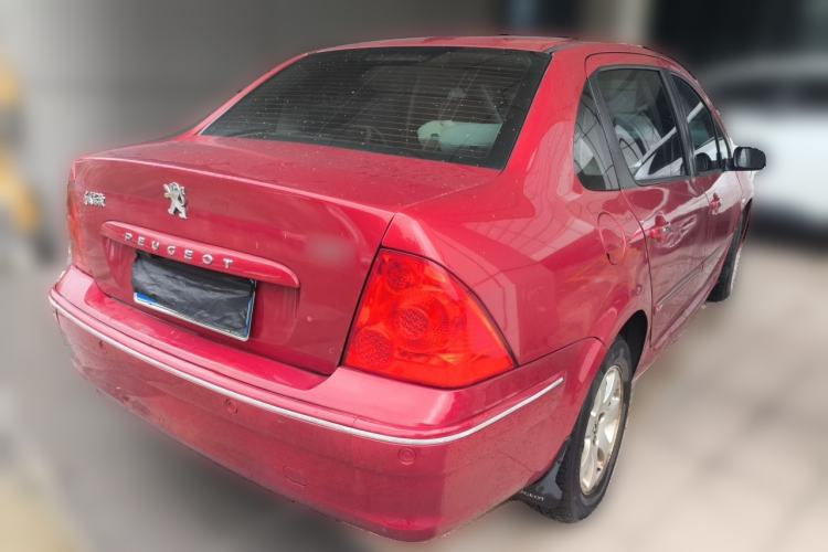 Used Peugeot 307 2010 Sedan 1.6L Automatic Luxury Edition Rear Right 45 Deg