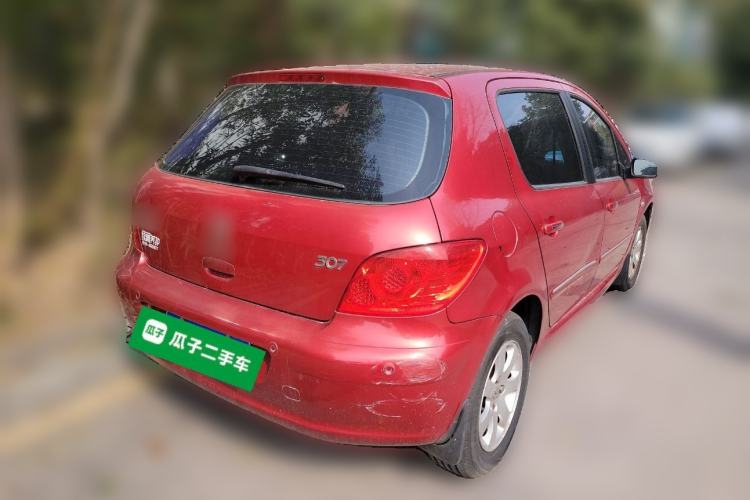 Used Peugeot 307 2010 Hatchback 1.6L Manual Comfort Edition Rear Right 45 Deg