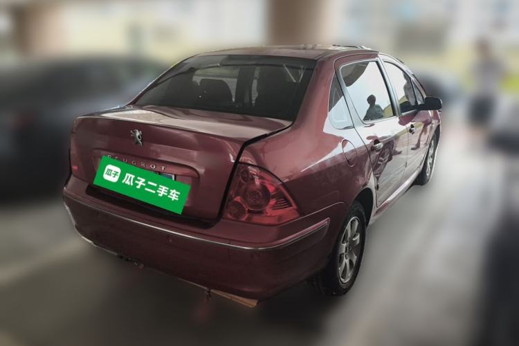 Used Peugeot 307 2010 Sedan 1.6L Manual Comfort Edition Rear Right 45 Deg