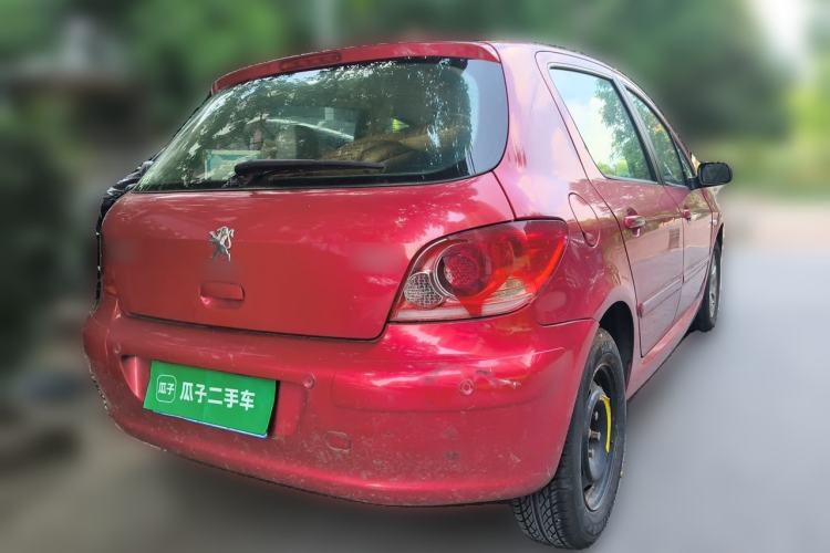 Used Peugeot 307 2010 Hatchback 1.6L Automatic Comfort Edition Rear Right 45 Deg