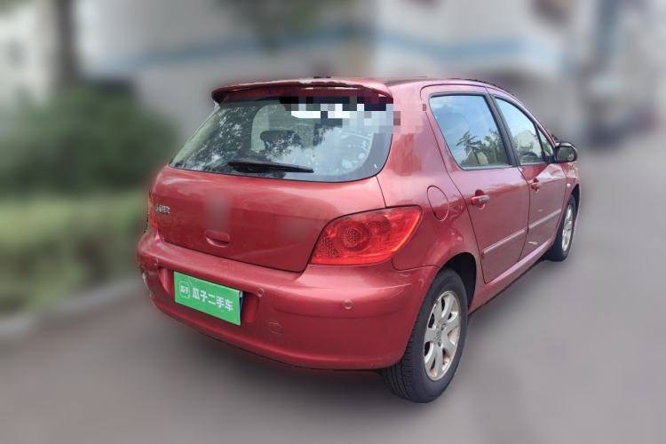 Used Peugeot 307 2010 Hatchback 1.6L Manual Comfort Edition Rear Right 45 Deg
