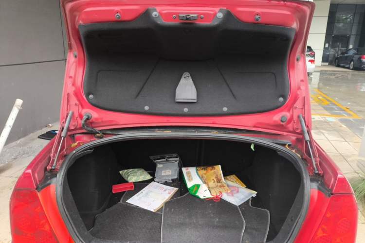 Used Peugeot 307 2010 Sedan 1.6L Automatic Luxury Edition Trunk