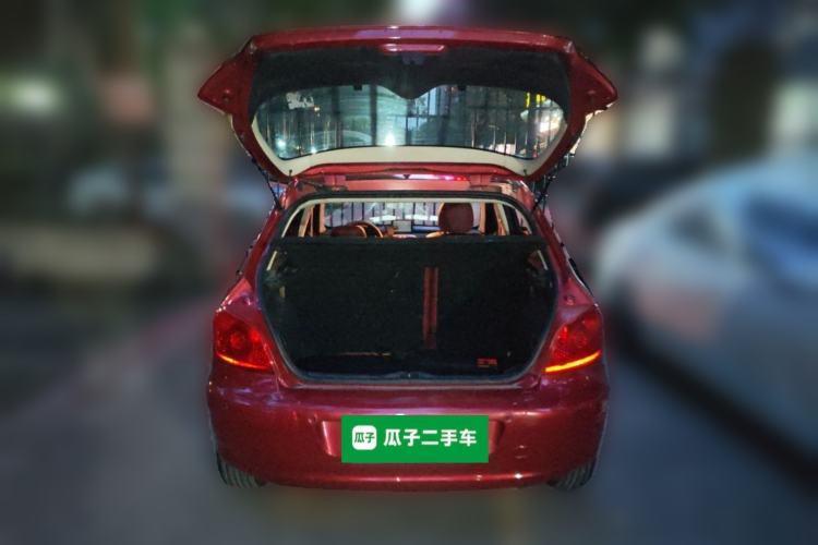 Used Peugeot 307 2010 Hatchback 1.6L Automatic Comfort Edition Trunk