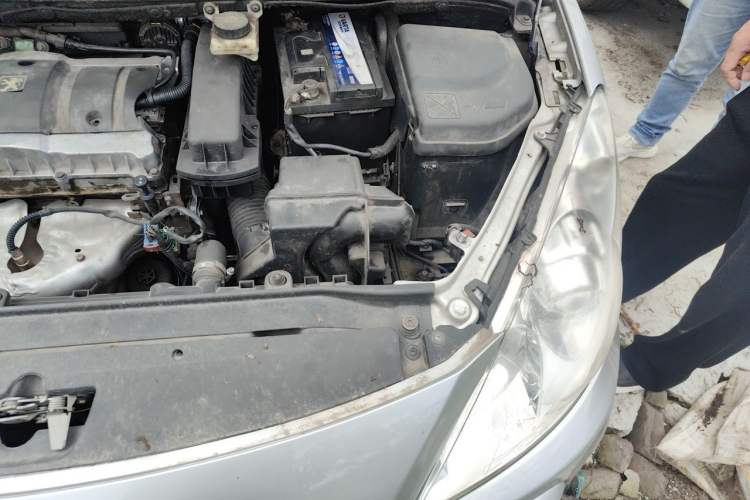 Used Peugeot 307 2010 Sedan 1.6L Manual Comfort Edition Engine Bay Left