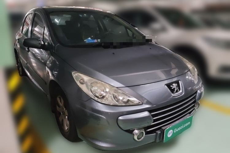 Used Peugeot 307 2010 Sedan 1.6L Automatic Luxury Edition Front Right 45 Deg