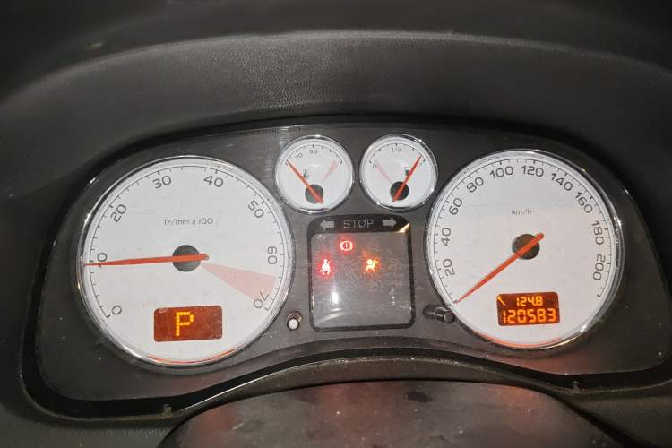 Used Peugeot 307 2010 Sedan 1.6L Automatic Luxury Edition Instrument Cluster