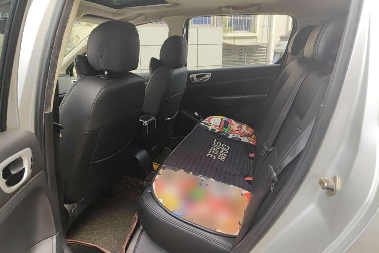 Used Peugeot 307 2010 Hatchback 1.6L Automatic Comfort Edition Left Rear Seat