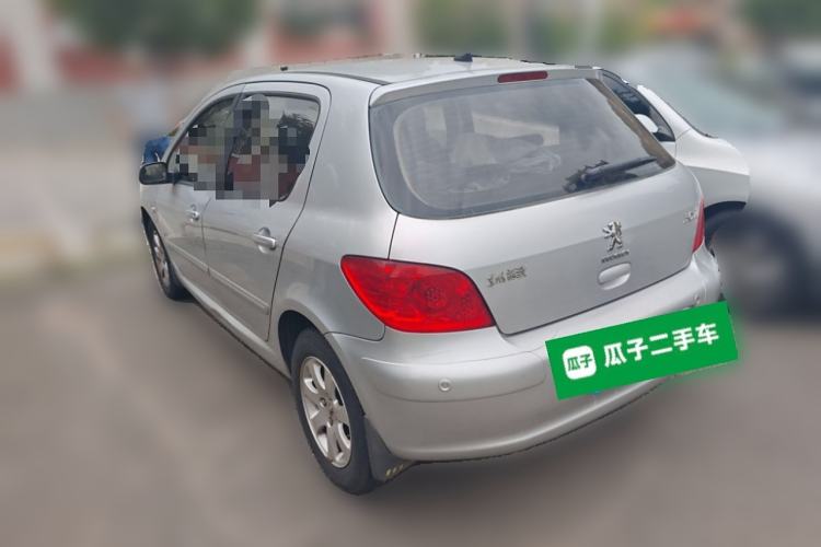 Used Peugeot 307 2010 Hatchback 1.6L Manual Comfort Edition Rear Left 45 Deg