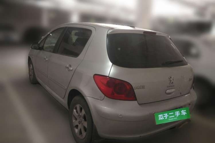 Used Peugeot 307 2010 Hatchback 1.6L Automatic Comfort Edition Rear Left 45 Deg