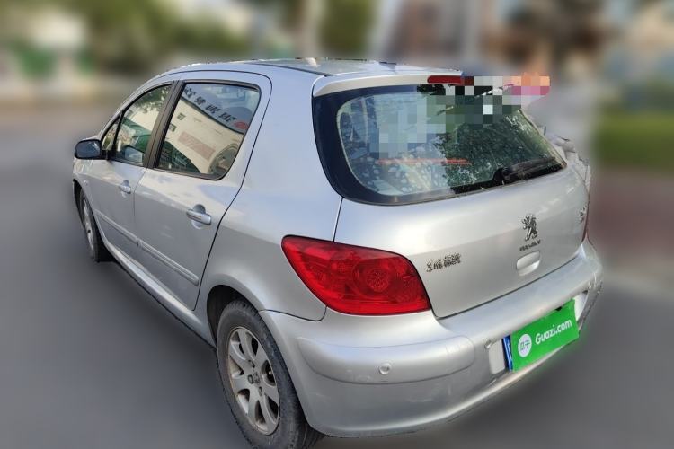 Used Peugeot 307 2010 Hatchback 1.6L Manual Comfort Edition Rear Left 45 Deg