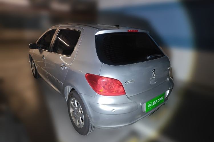 Used Peugeot 307 2010 Hatchback 1.6L Manual Comfort Edition Rear Left 45 Deg