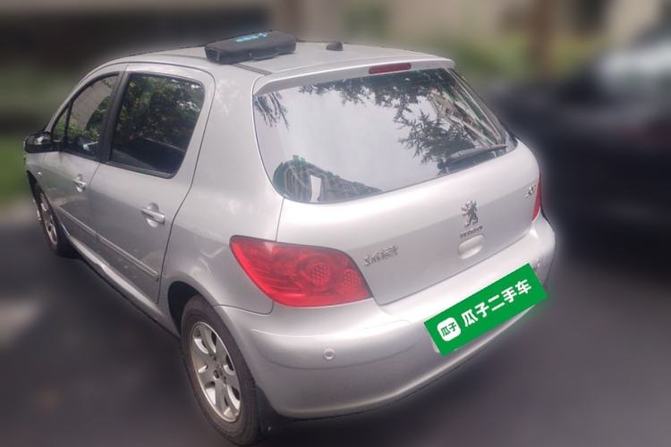 Used Peugeot 307 2010 Hatchback 1.6L Automatic Comfort Edition Rear Left 45 Deg
