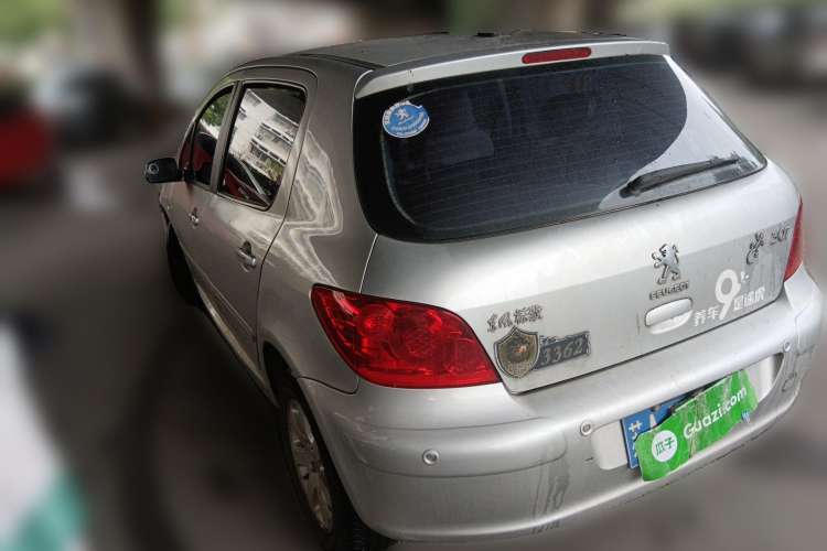 Used Peugeot 307 2010 Hatchback 1.6L Automatic Comfort Edition Rear Left 45 Deg
