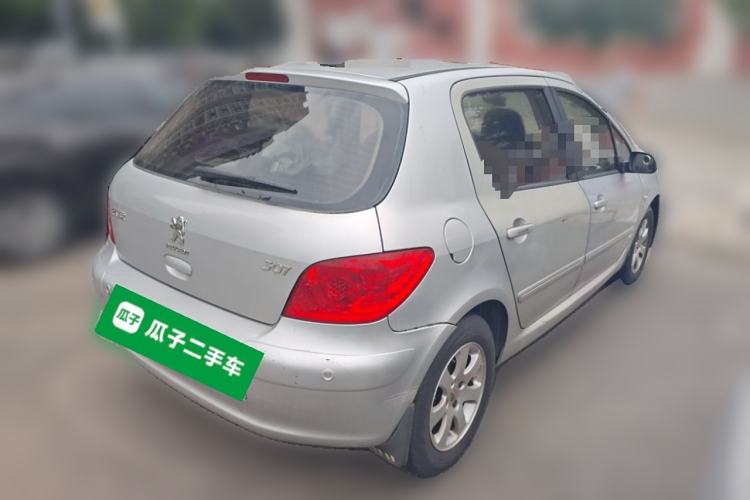 Used Peugeot 307 2010 Hatchback 1.6L Manual Comfort Edition Rear Right 45 Deg
