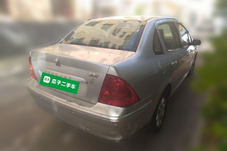Used Peugeot 307 2010 Sedan 1.6L Manual Comfort Edition Rear Right 45 Deg
