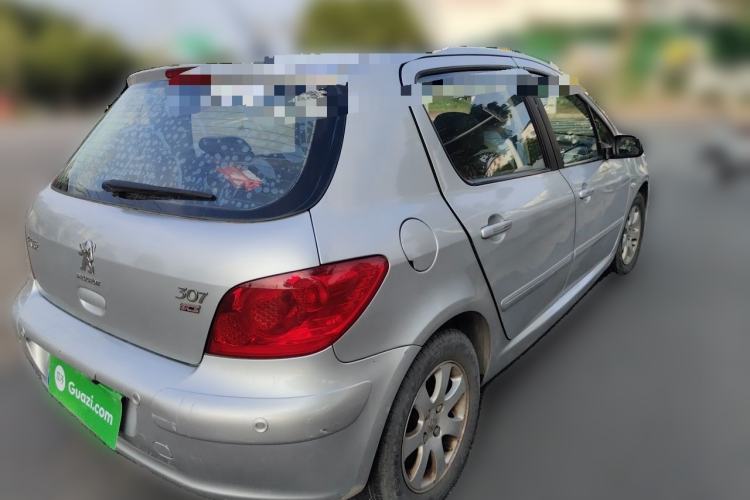 Used Peugeot 307 2010 Hatchback 1.6L Manual Comfort Edition Rear Right 45 Deg