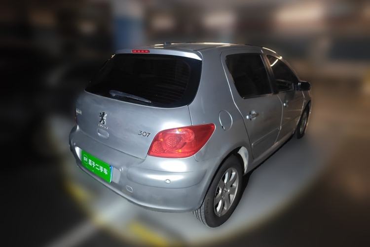 Used Peugeot 307 2010 Hatchback 1.6L Manual Comfort Edition Rear Right 45 Deg