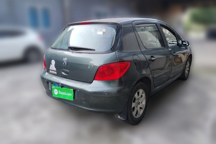 Used Peugeot 307 2010 Hatchback 1.6L Manual Comfort Edition Rear Right 45 Deg