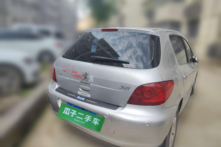 Used Peugeot 307 2010 Hatchback 1.6L Automatic Comfort Edition Rear Right 45 Deg