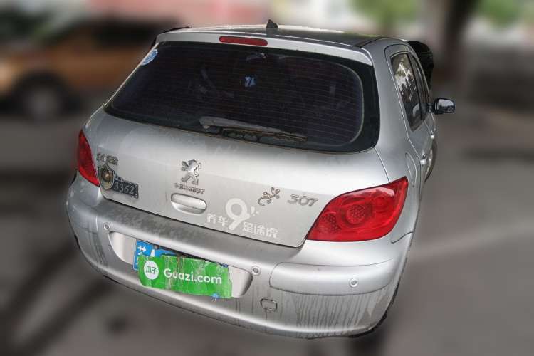 Used Peugeot 307 2010 Hatchback 1.6L Automatic Comfort Edition Rear Right 45 Deg