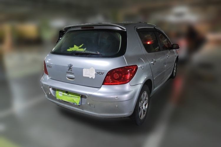 Used Peugeot 307 2010 Hatchback 1.6L Manual Comfort Edition Rear Right 45 Deg