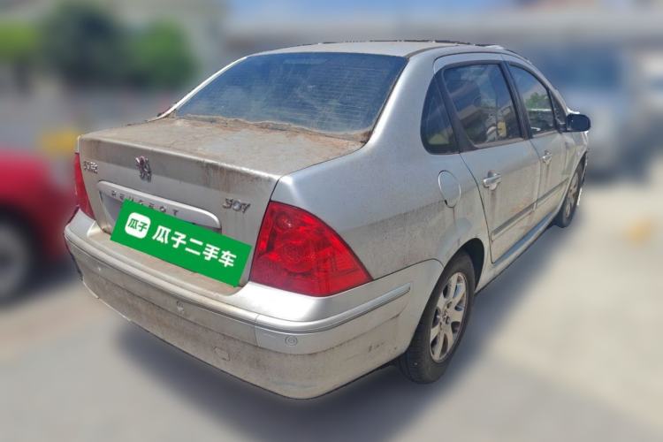 Used Peugeot 307 2010 Sedan 1.6L Manual Comfort Edition Rear Right 45 Deg
