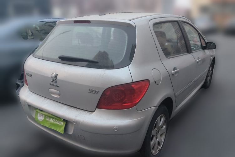 Used Peugeot 307 2010 Hatchback 1.6L Automatic Comfort Edition Rear Right 45 Deg