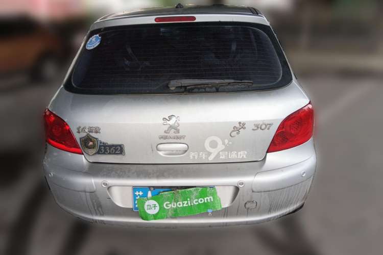 Used Peugeot 307 2010 Hatchback 1.6L Automatic Comfort Edition Rear