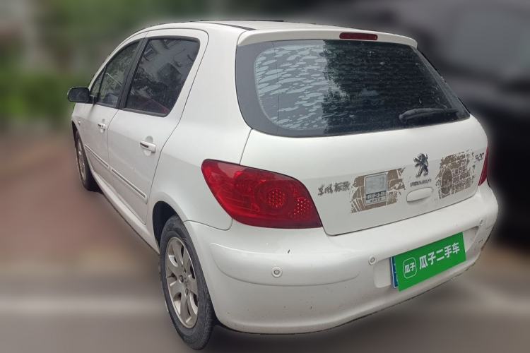 Used Peugeot 307 2010 Hatchback 1.6L Automatic Comfort Edition Rear Left 45 Deg