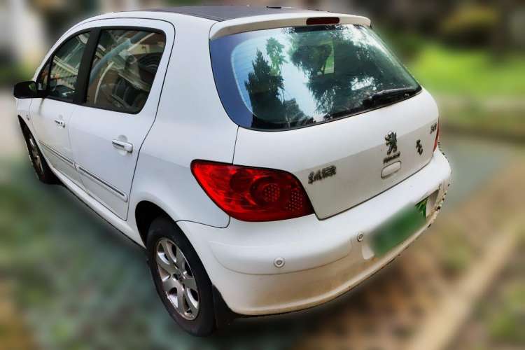 Used Peugeot 307 2010 Hatchback 1.6L Automatic Comfort Edition Rear Left 45 Deg