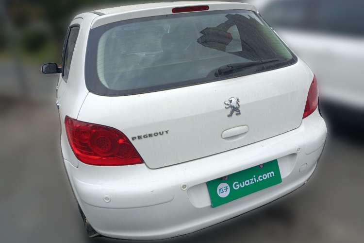 Used Peugeot 307 2010 Hatchback 1.6L Automatic Comfort Edition Rear Left 45 Deg
