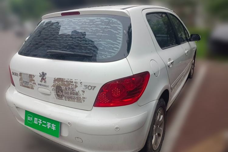 Used Peugeot 307 2010 Hatchback 1.6L Automatic Comfort Edition Rear Right 45 Deg